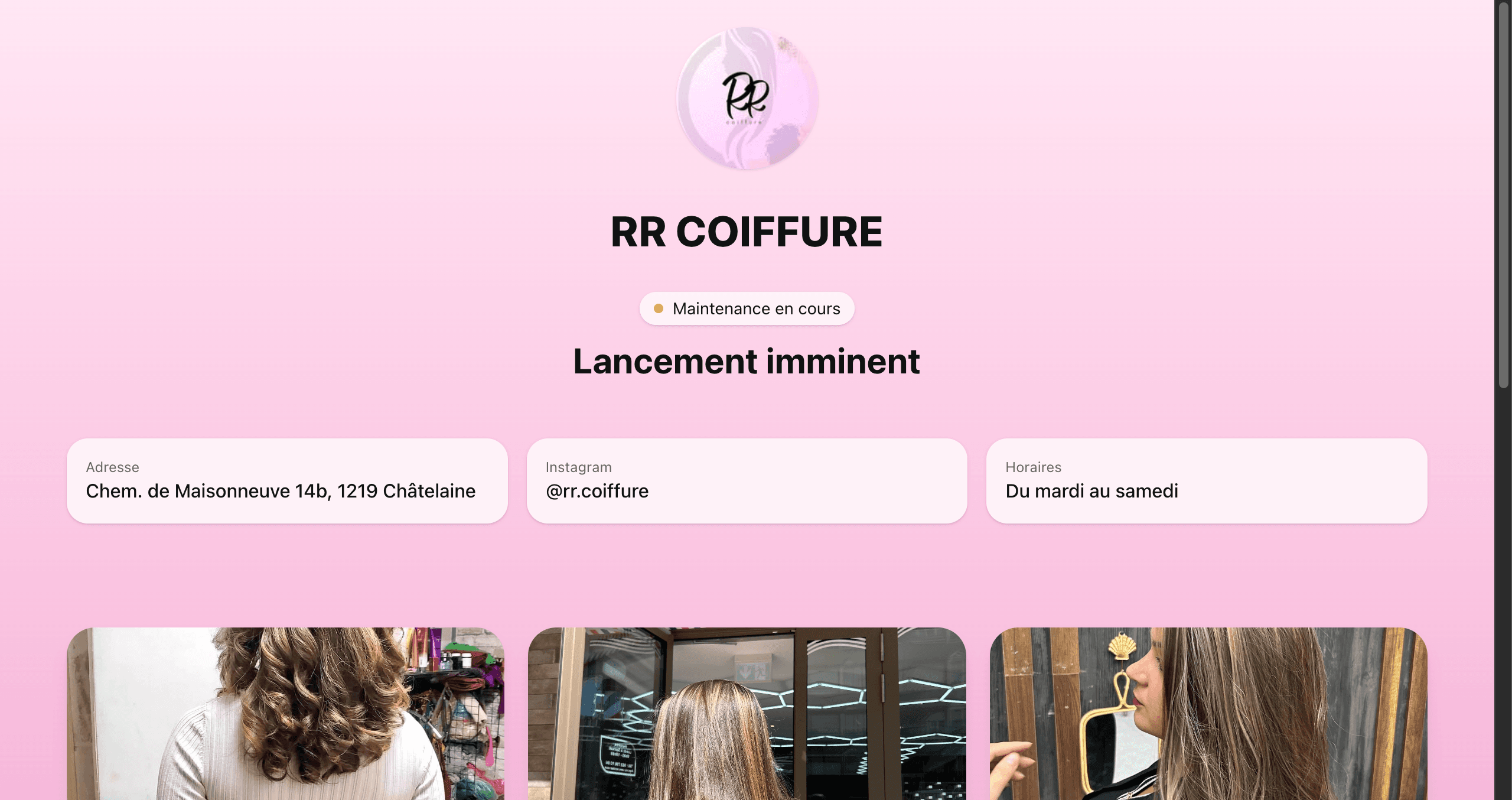 RR COIFFURE