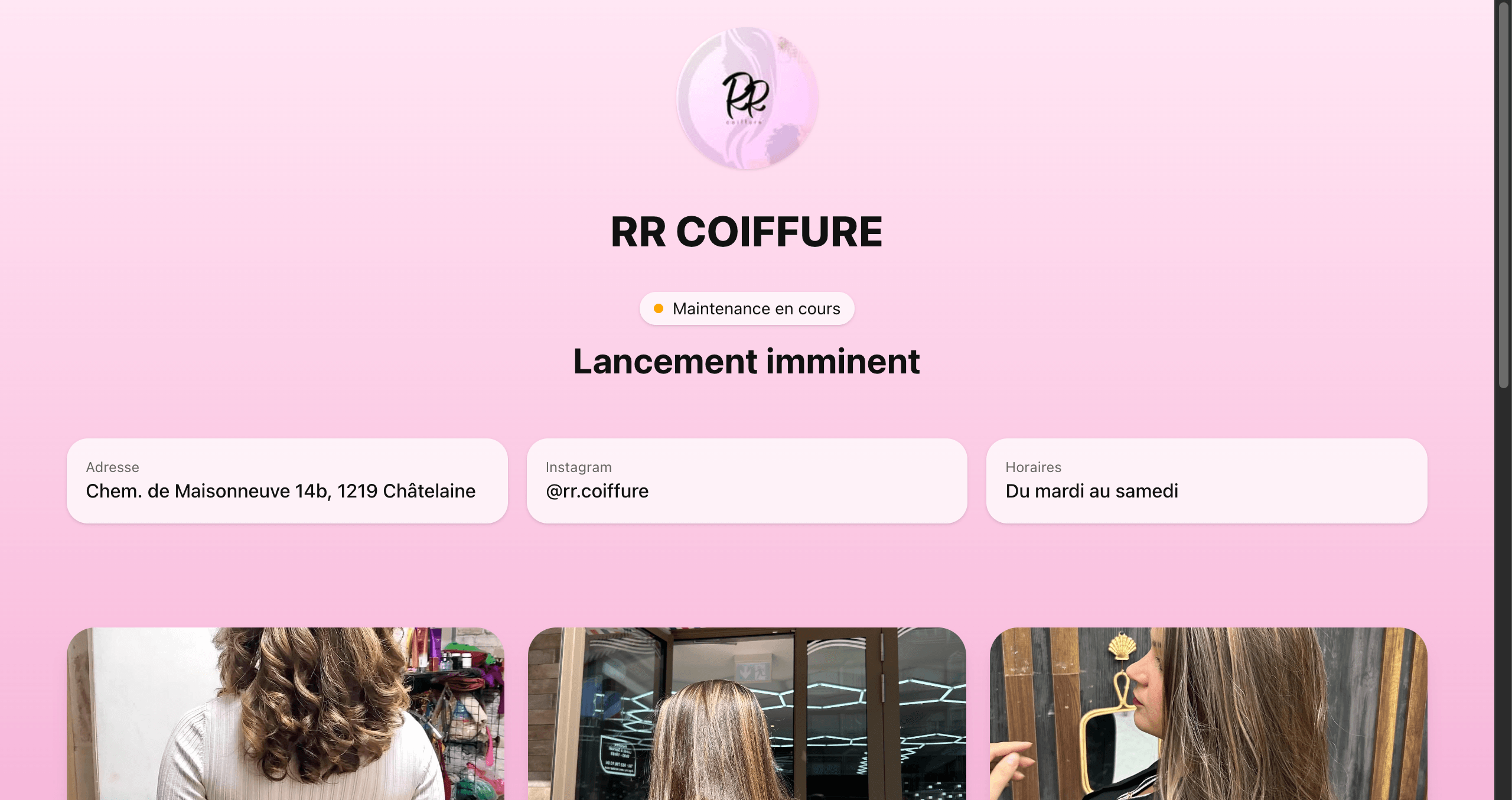 RR COIFFURE